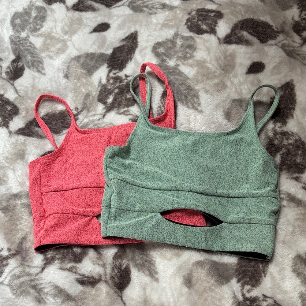 Five Dancewear FIVE the Label lot of two Dance tops YXL